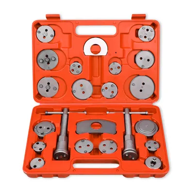 Produktbild von LARS360 23 TLG Bremskolbenrücksteller Universal Kolbenrücksteller Set Kolben Wind Zurück Tool Kit Bremse Instandsetzung Werkzeug