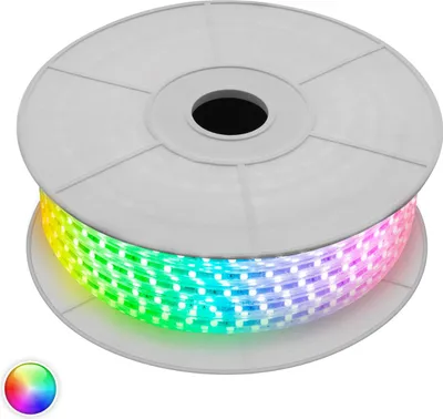 Produktbild von LED Streifenrolle RGB 220V AC 60 LED/m 50m IP65 Breite 16mm Schnitt alle 100 cm