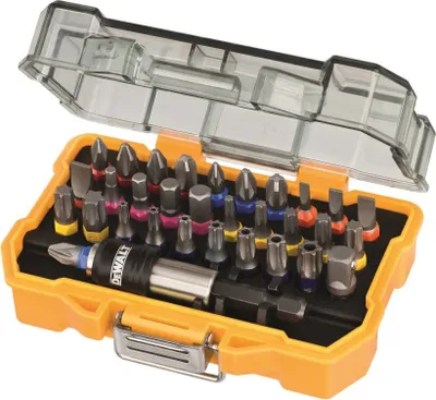 Produktbild von DeWalt Schrauber Bit-Set im Tough Case, 32-tlg., mit Bithalter; DT7969