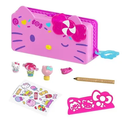 Produktbild von Hello Kitty Federmäppchen Karussell-Set GVC41 GVC39 MATTEL
