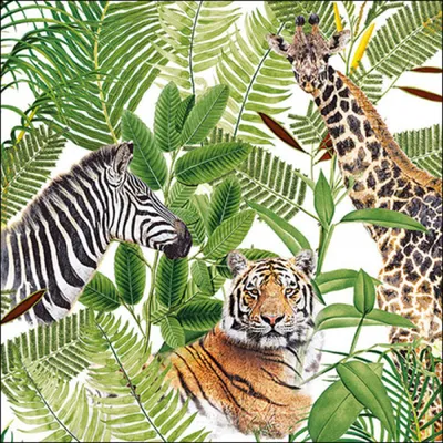 Immagine prodotto di Tovaglioli 33x33 cm - Safari