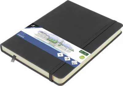 Produktbild von kangaro Skizzenbuch 80 Blatt DIN A6 cold grey
