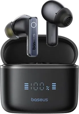Zdjęcie produktu dla Czarne słuchawki bezprzewodowe 50 dB Baseus Bowie 30, czarne