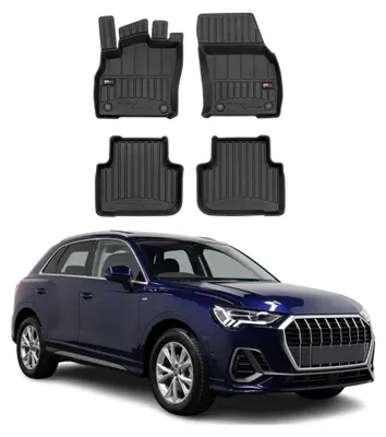 Immagine prodotto di 2018-2025 Audi Q3 Q3 Sportback tappetini TPE nero 4 pz