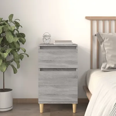 Immagine prodotto di vidaXL Comodino grigio Sonoma 40x35x70 cm