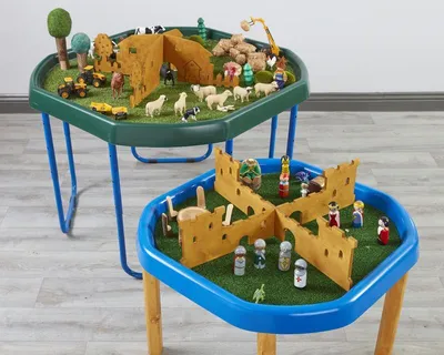 Image de Cosy Tuff Spot Small World Settings Castle and Farm (2Pk) - 50106