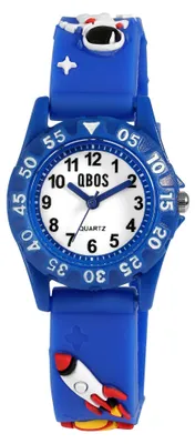 Produktbild von QBOS Kinder Armbanduhr  Mineralglas