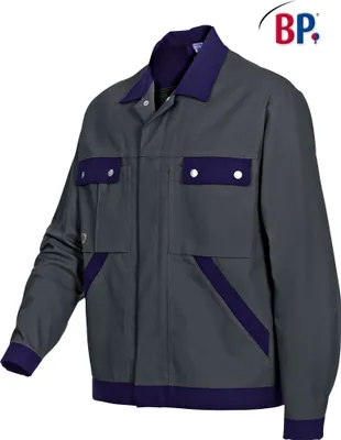 Produktbild von BP® Arbeitsjacke - dunkelgrau/dunkelblau - 60/62