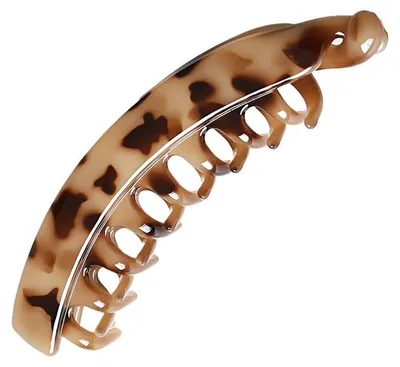 Obrázok produktu pre SOHO Idis, sponka do vlasov v tvare banánu, svetlohnedá, 13 cm