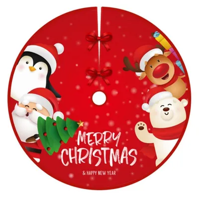 Immagine prodotto di Albero di Natale decorativo, colore rosso, altezza 90 cm