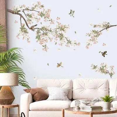 Produktbild von Famanu Wandsticker Dekoration - Für Wohnzimmer, Schlafzimmer und Sofa, 2 Stück
