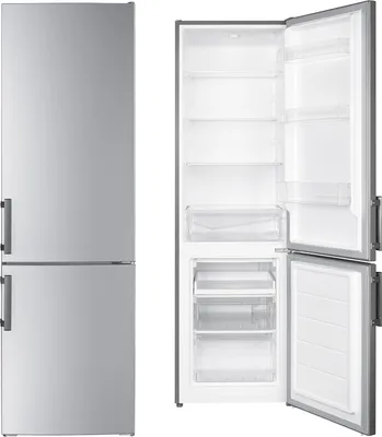 Produktbild von Wolkenstein KGK180 Inox Kühl-/ Gefrierkombination