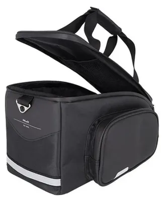 Image de Sacoche de porte-bagages XLC 5:1 BA-M05 noir/anthracite, 37 x 18 x 16 cm, 12,5 l