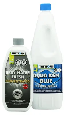 Produktbild von THETFORD Duopack Aqua Kem Blue 2 Liter & Grey Water Fresh 0,78 Liter