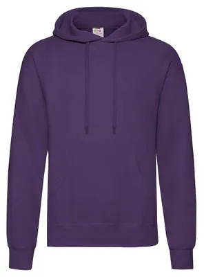 Produktbild von Fruit of the Loom - "Classic" Kapuzenpullover für Herren/Damen Uni LT1661 (XXL) (Violett)