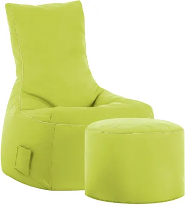 Produktbild von Magma Heimtex Sitzsack Hocker DotCom Brava, grün