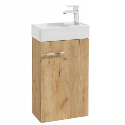Image de Stamar | Armoire de salle de bain - avec lavabo - 40 x 22 cm - suspendue