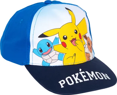 Produktbild von Pokémon Snapback Kappe - Master Edition, königsblau, verstellbar, Uni, offiziell lizenziert, 100% Polyester