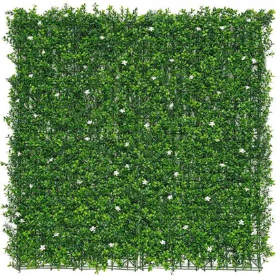 Produktbild von Vertikaler Garten mit Jasminblumen, grün, 1 x 1 m