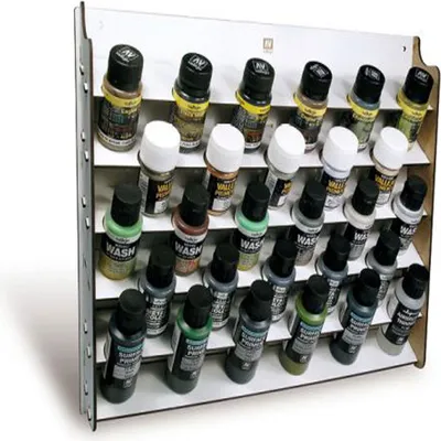 Vallejo Farbständer 26.009 Farbdisplay für Wandmontage 35/60 ml