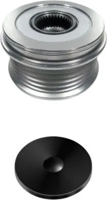 Produktbild von HELLA Generatorfreilauf Riemenscheibe Lichtmaschine für OPEL Corsa D Schrägheck (S07) Ø59mm