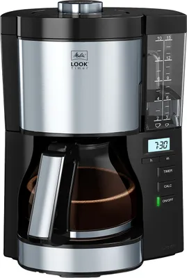 Produktbild von Melitta Kaffeemaschine 1025-08 Look V Timer schwarz