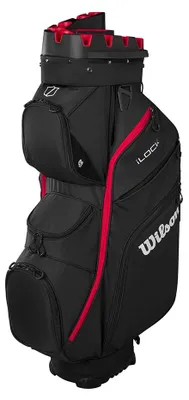 Produktbild von Wilson Ilock Cart Golftasche Schwarz Schwarz One Size