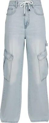 Produktbild von RED by EMP Damen Jeans, Basic und minimalistisch, einfarbig blau, Größe W31L30