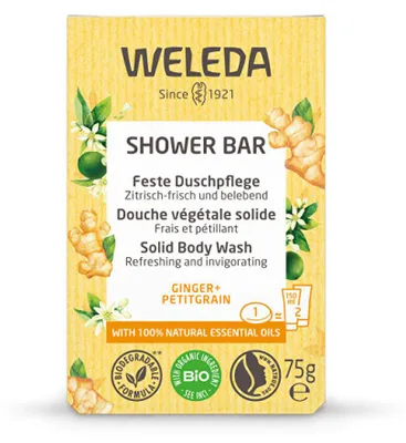 Zdjęcie produktu dla Weleda 6244X9, Ciało, Kostka mydła, Oczyszczenie, Odżywiający, Prostokątny, Masło shea, 75 g