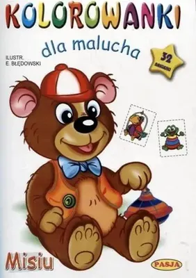 Obrázek produktu pro Omalovánky pro nejmenší. Medvídek – kolektivní dílo