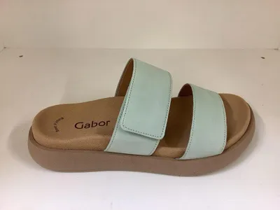 Produktbild von Gabor  Damenschuhe Pantoletten Bequem Grün Freizeit