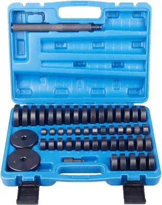 Immagine prodotto di Set di utensili manuali universali 52 in 1 | Lubrificazione della trasmissione e dei cuscinetti degli assali, kit di guarnizioni, set di utensili