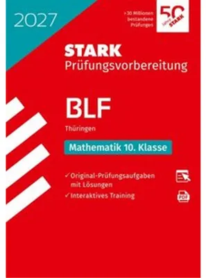 Produktbild von STARK Mathematik 10. Klasse - BLF Gymnasium 2027 Thüringen - Prüfungsvorbereitung