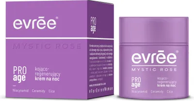 Produktbild von EVREE Mystic Rose Beruhigende und Regenerierende Nachtcreme 50 ml