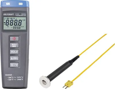 Produktbild von VOLTCRAFT K102 + TP 302 Temperatur-Messgerät Fühler-Typ K