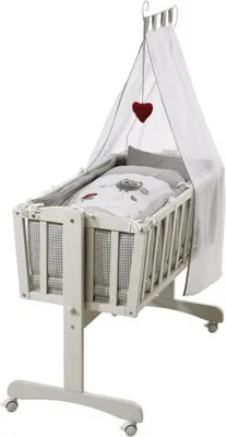 Produktbild von Roba Komplettwiegenset 'Adam & Eule'; 8950W S148