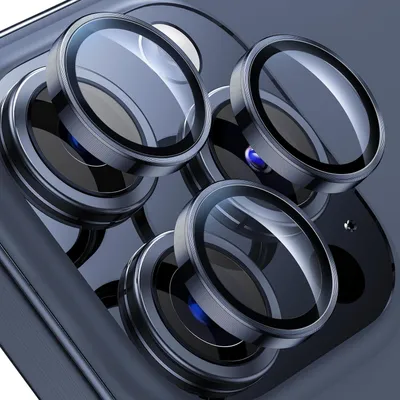 Obrázok produktu pre ochrana fotoaparátu iPhone 15 Pro Max Tvrdosť 9H Bezbublinkové tvrdené sklo