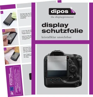 Produktbild von 2x Schutzfolie für Canon EOS R3 klar Displayschutzfolie Folie Display Schutz dipos
