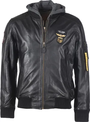Produktbild von Top Gun Lederjacke TGJ1004 Herren black M