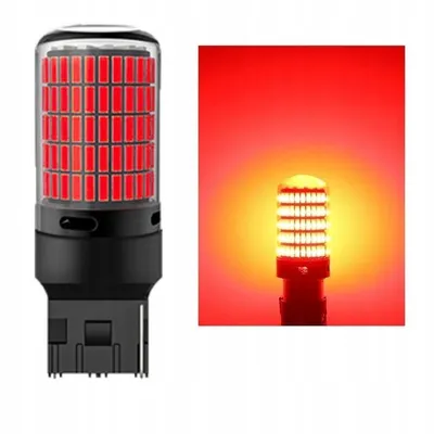 Zdjęcie produktu dla 2 sztuki żarówki LED W21W T20 12V 150 LED JEDNOWŁÓKNOWE