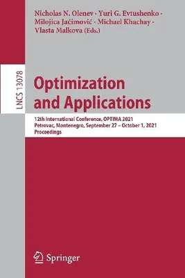 Produktbild von Optimization and Applications