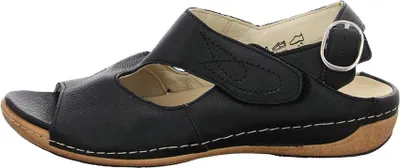 Produktbild von Waldläufer Komfort Sandalen PORTO CIRCLESTRETCH Damen 31333938393934 Schwarz 37 1/2 EU