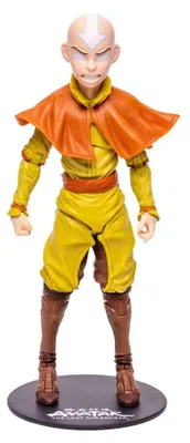 Produktbild von McFarlane Toys Avatar - Der Herr der Elemente Actionfigur Aang Avatar State (Gold Label) 18 cm