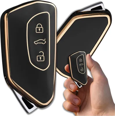 Image de EDIBAZZAR | Housse silicone pour clé HOUSSE Volkswagen Golf 8 Teramont