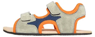 Produktbild von SOLE RUNNER® Mimas Grey/Orange Kids Uni Barfußschuh,Größe:33,Farbe:Grey/Orange