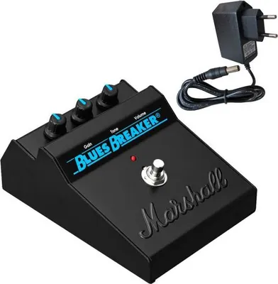 Obrázok produktu pre Efektová jednotka Marshall Bluesbreaker overdrive pedál s napájacou jednotkou