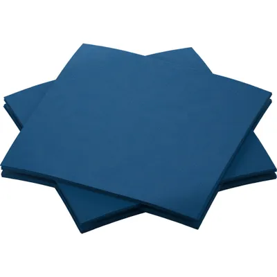 Immagine prodotto di Tovaglioli Duni Dunisoft blu scuro 20x20 cm, 180 pezzi