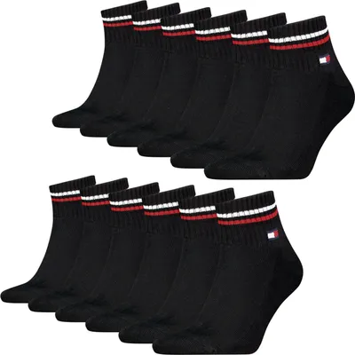 Produktbild von 6 Paar Tommy Jeans Herren Quarter Iconic Socken
