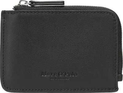 Produktbild von Marc O'Polo Leder Geldbörse Tuure Zip Wallet Black schwarz