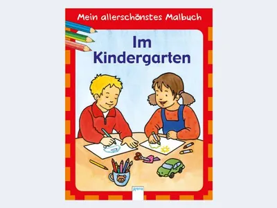 Produktbild von Mein allerschönstes Malbuch - Im Kindergarten